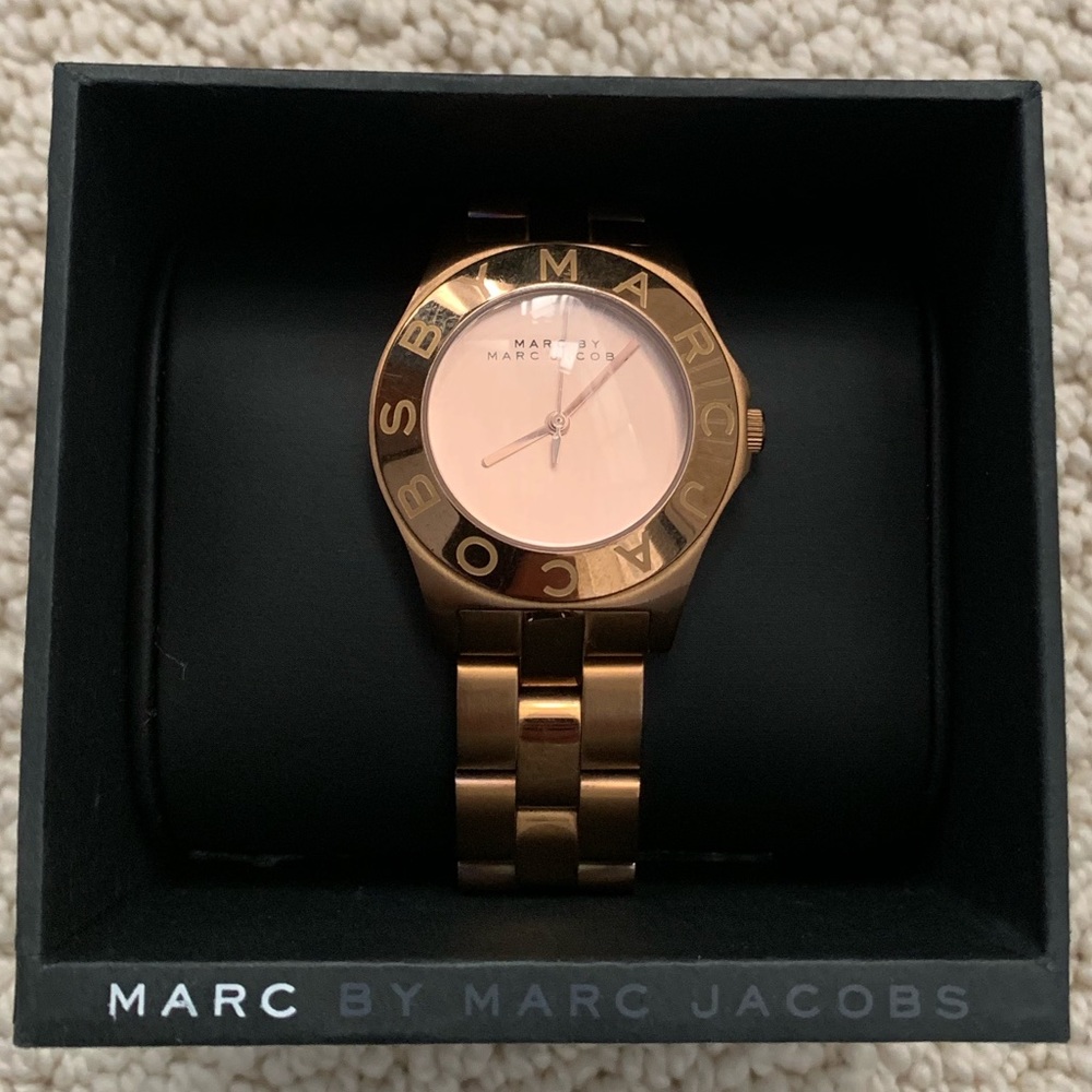 Rose Gold Marc Jacobs Watch